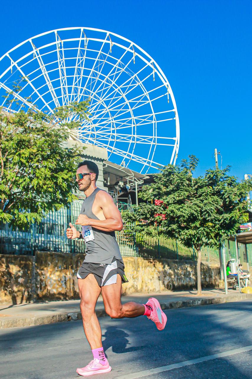 Elton Panzeri durante uma corrida